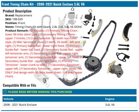 Related repairs may also be needed. . 2011 buick enclave timing chain replacement cost